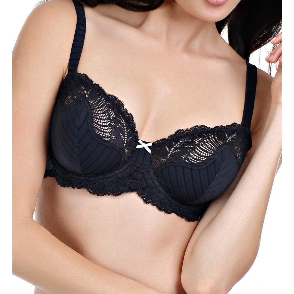 PARAMOUR Stripe Delight Full Figure UW Lace Bra